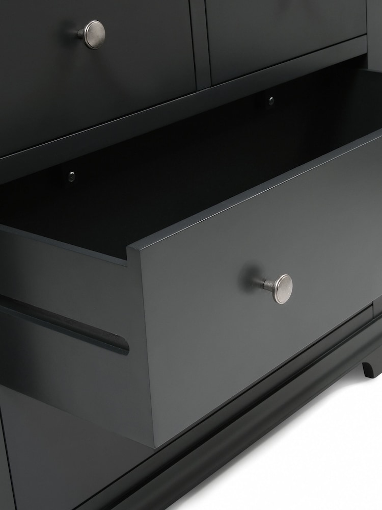 Cotswold Company Dusky Black Chantilly 7 Drawer Chest of Drawers - Image 5 of 5
