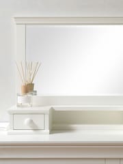 Cotswold Company Warm White Chantilly Vanity Mirror - Image 2 of 6