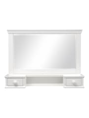 Cotswold Company Warm White Chantilly Vanity Mirror - Image 4 of 6