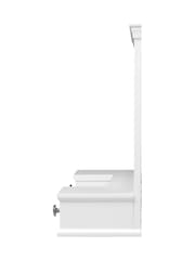 Cotswold Company Warm White Chantilly Vanity Mirror - Image 5 of 6