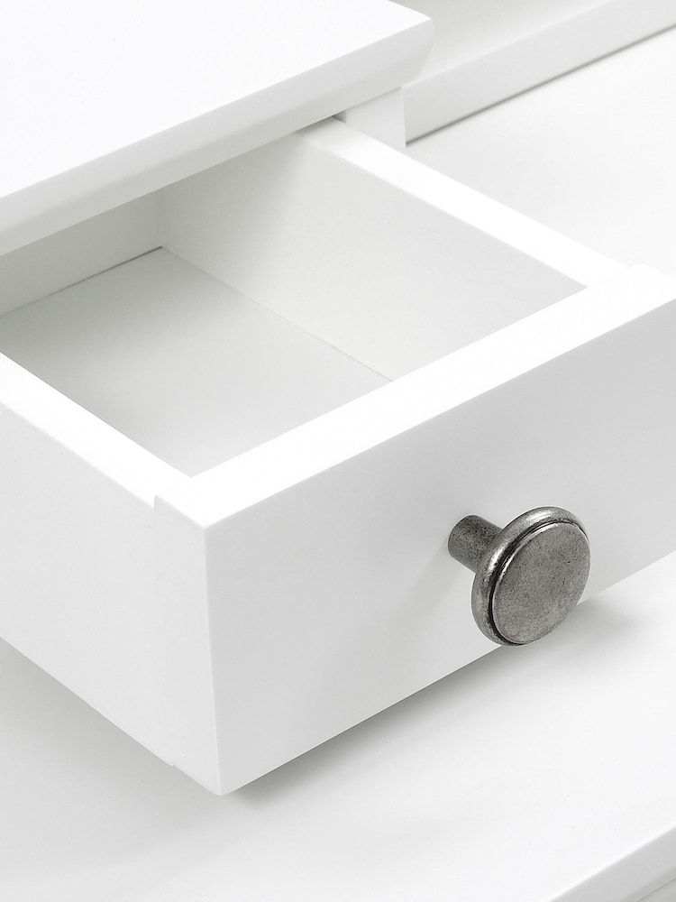Cotswold Company Warm White Chantilly Vanity Mirror - Image 6 of 6
