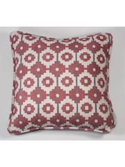 Esselle Red Santiago Geo Cushion - Image 2 of 2