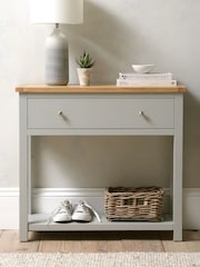 Cotswold Company Pebble Grey 'Simply Cotswold' Console Table - Image 1 of 4