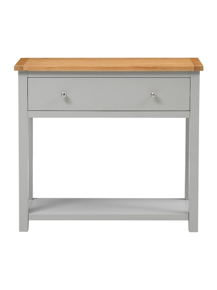 Cotswold Company Pebble Grey 'Simply Cotswold' Console Table - Image 2 of 4