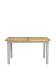 Cotswold Company Pebble Grey 'Simply Cotswold' 4-6 Seater Extending Dining Table - Image 2 of 6