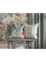 Esselle Blue Chinoiserie Garden Slate Cushion - Image 2 of 2