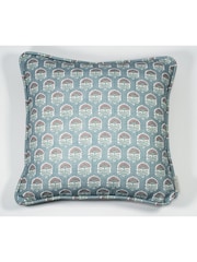 Esselle Blue Wallington Floral Slate/Dusky Cushion - Image 1 of 2