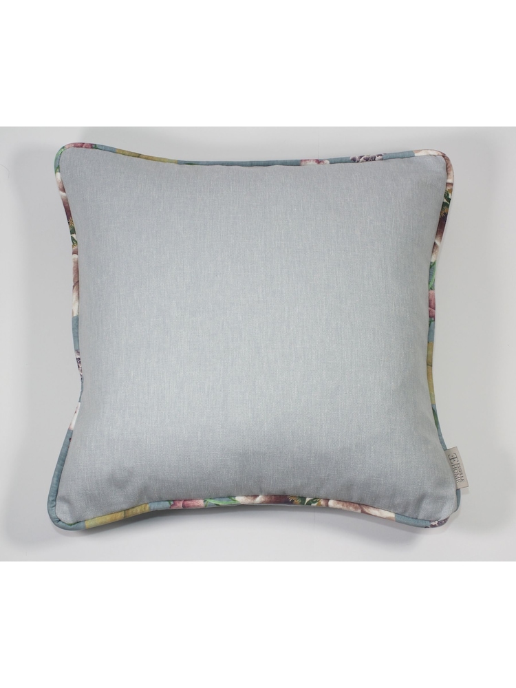 Esselle Blue Eden Plain/Chinoiserie Cushion - Image 1 of 2