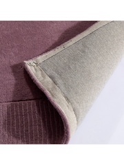 Esselle Purple Esme 60x230cm Mauve Wool Runner - Image 3 of 5