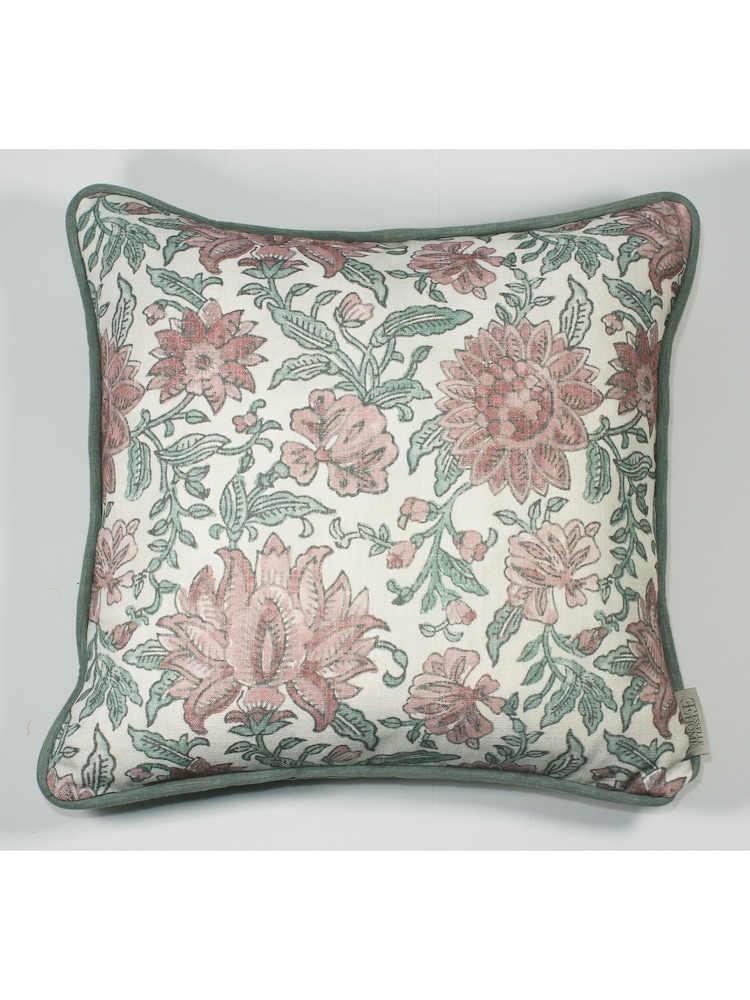 Esselle Pink Nima Floral Cushion - Image 1 of 2