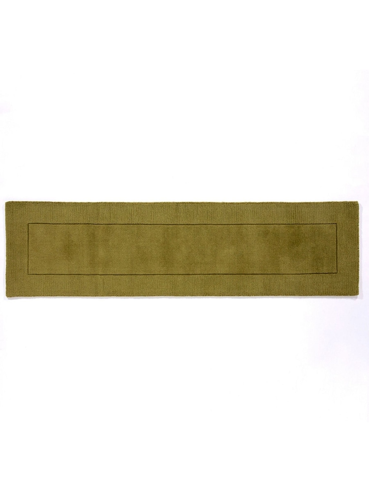 Esselle Green Esme 60x230cm Wool Runner - Image 1 of 5