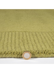 Esselle Green Esme 60x230cm Wool Runner - Image 5 of 5