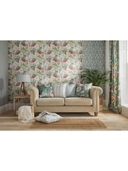 Esselle Blue Botanic Vines Cushion - Image 5 of 5