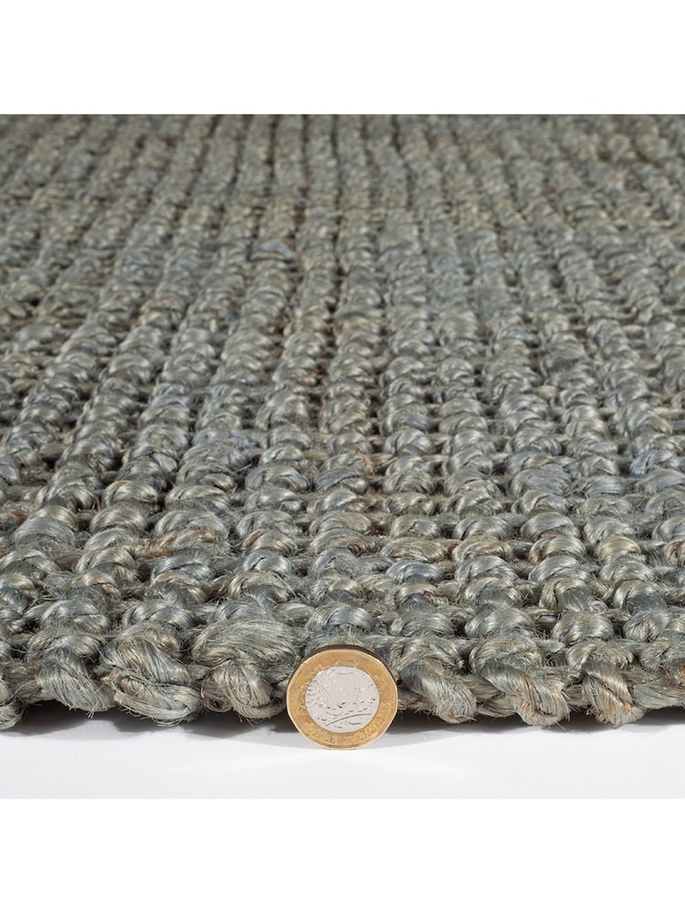 Esselle Grey Whitefield 120x170cm Handwoven Boucle Rug - Image 2 of 5
