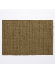 Esselle Green Whitefield 120x170cm Handwoven Boucle Rug - Image 1 of 5