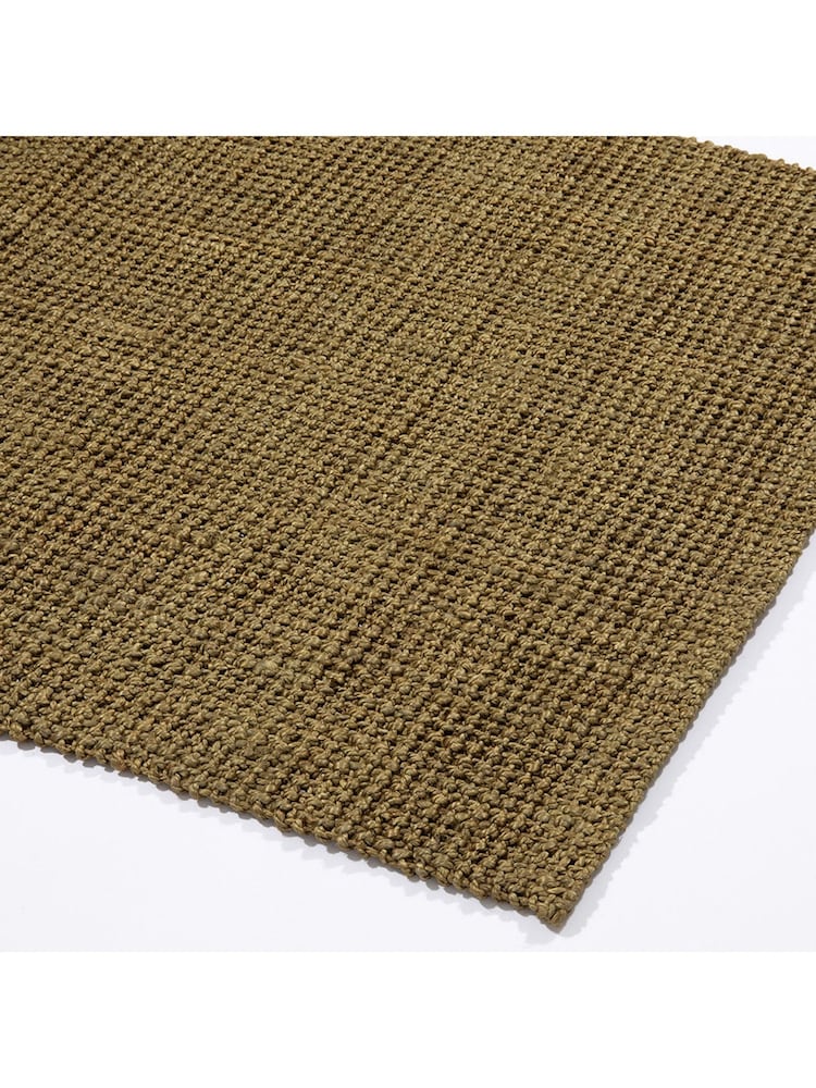 Esselle Green Whitefield 120x170cm Handwoven Boucle Rug - Image 2 of 5