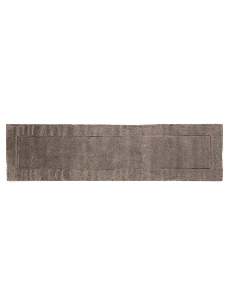 Esselle Grey 60x230cm Wool Runner - Image 1 of 5