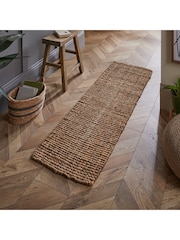 Esselle Whitefield 45x150cm Handwoven Boucle Runner - Imagen 5 de 5