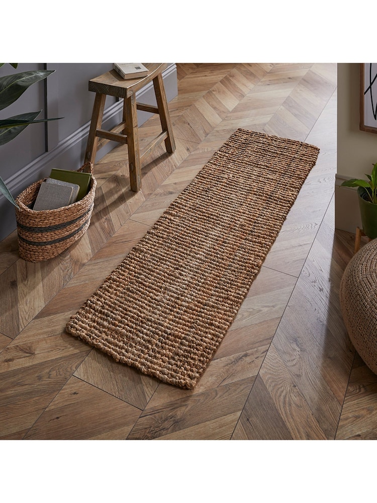 Esselle Whitefield 45x150cm Handwoven Boucle Runner - Imagen 5 de 5