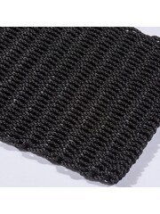 Esselle Charcoal Didsbury 45x75cm Braided Mat - Image 2 of 5