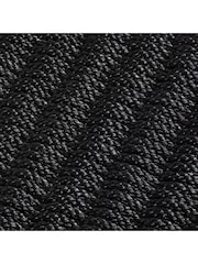 Esselle Charcoal Didsbury 45x75cm Braided Mat - Image 3 of 5