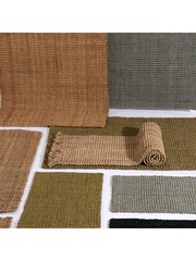 Esselle Natural Whitefield 60x230cm Boucle Runner Tassel - Image 5 of 5
