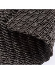 Esselle Grey Didsbury 55x100cm Slate Braided Polypropylene Mat - Image 2 of 5