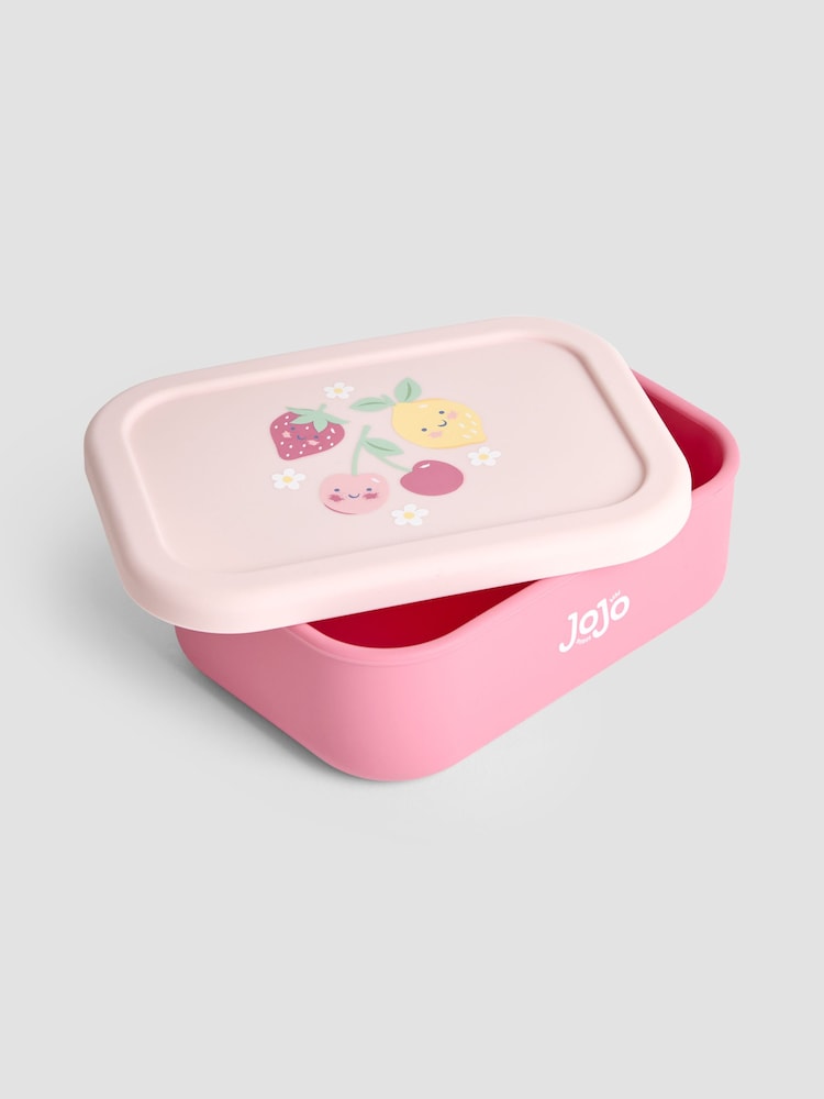 JoJo Maman Bébé Printed Square Silicone Lunch Box - Image 2 of 6