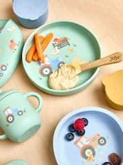 JoJo Maman Bébé Printed Silicone Mealtime Set - Image 5 of 8
