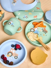 JoJo Maman Bébé Printed Silicone Mealtime Set - Image 6 of 8