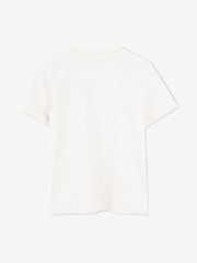 KENZO KIDS White  Rectangle Logo Short Sleeve T-Shirt - Image 2 of 2