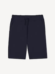 KENZO KIDS Blue Small Tiger Print Logo Bermuda Shorts - Image 1 of 2