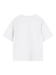 KENZO KIDS Short Sleeve Tiger Print Logo White T-Shirt - Image 2 of 3