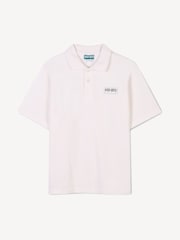 KENZO KIDS Small Logo Short Sleeve White Polo Shirt - Image 1 of 2