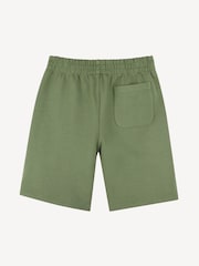 KENZO KIDS Green Small Tiger Print Logo Bermuda Shorts - Image 2 of 2