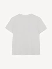 KENZO KIDS Rectangle Logo Short Sleeve White T-Shirt - Image 2 of 2