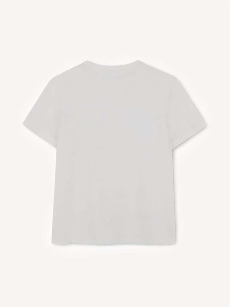 KENZO KIDS Rectangle Logo Short Sleeve White T-Shirt - Image 2 of 2