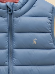 Joules Crofton Blue Padded Gilet - Image 3 of 4