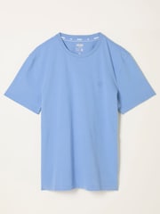 FatFace Lulworth Chambray Blue Lulworth Tshirt - Image 1 of 1