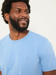 FatFace Lulworth Chambray Blue Lulworth Tshirt - Image 3 of 5