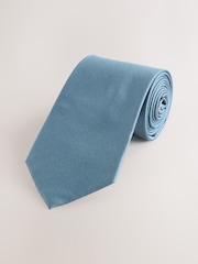Blue Silk Tie - Image 1 of 3