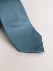 Blue Silk Tie - Image 2 of 3