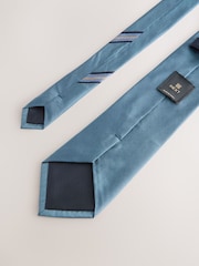 Blue Silk Tie - Image 3 of 3