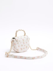 River Island Cream Girls Ditsy Mini Cross Body Bag - Image 2 of 5