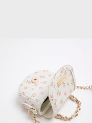 River Island Cream Girls Ditsy Mini Cross Body Bag - Image 3 of 5