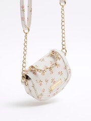 River Island Cream Girls Ditsy Mini Cross Body Bag - Image 5 of 5