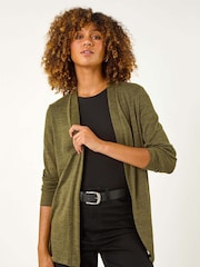 Roman Green Soft Knit Cardigan - Image 1 of 5