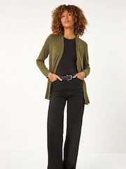 Roman Green Soft Knit Cardigan - Image 2 of 5