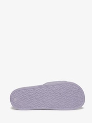 Superdry Purple Core Pool Slides - Image 6 of 6