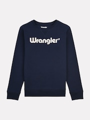Wrangler Blue Boys Tubular Sweatshirt - Image 1 of 3